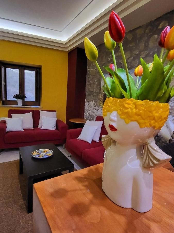 Hotel Federico II Castiglione di Sicilia Kültér fotó